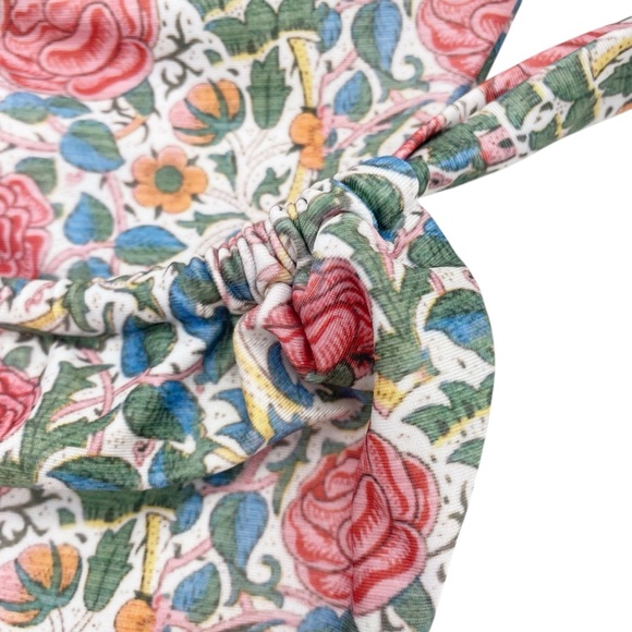 NWT Strawberry Milk Mob Lemon Vine Bikini Bottom Size Large Cheeky Floral Swim - Picture 7 of 15